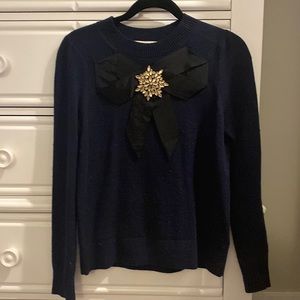 Boden embellished holiday sweater. Size 6.
